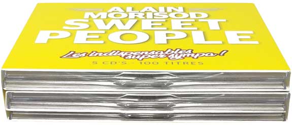 Packaging Line Srls: Digipack copertina e custodia per CD e DVD – album "Sweet People" di Alain Morisod
