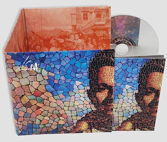 Packaging Line Srls: Digifile copertina e custodia per CD e DVD – album "Mosaico Parte Prima" di Andrea Sannino