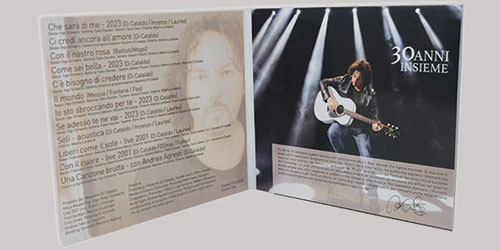 Packaging Line Srls: Digifile - album "30 anni insieme" di Massimo Di Cataldo